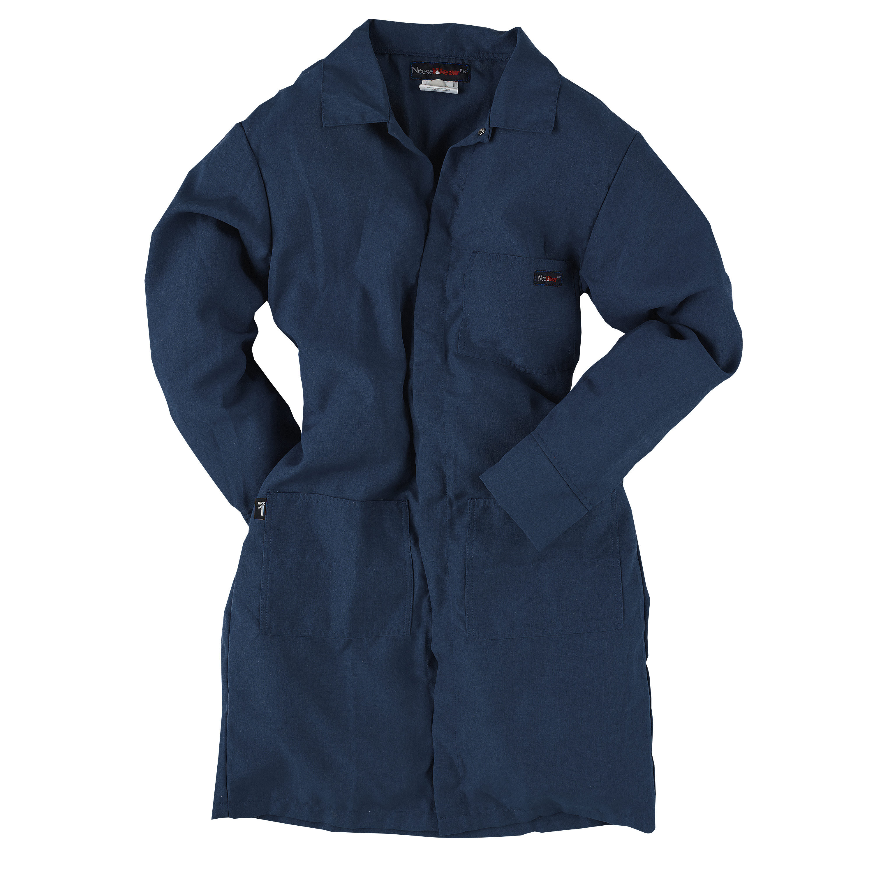 4.5 oz Nomex FR Lab Coat - Navy - Size L - Lab Coats